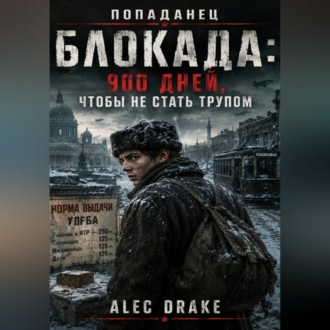 Обложка книги «Попаданец. Блокада: 900 дней, чтобы не стать трупом»