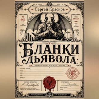 Обложка книги «Бланки дьявола»