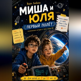 Обложка книги «Миша и Юля: Первый полёт»