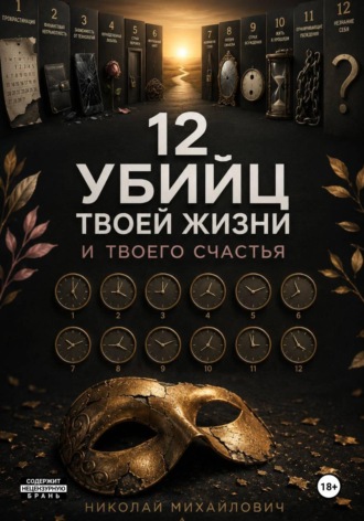 Обложка книги «12 Убийц твоей жизни и твоего счастья»