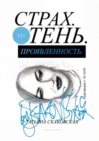 Обложка книги «Страх. Тень. Проявленность. Разговоры с Ai 2026»