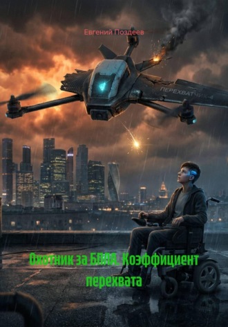 Обложка книги «Охотник за БПЛА. Коэффициент перехвата»