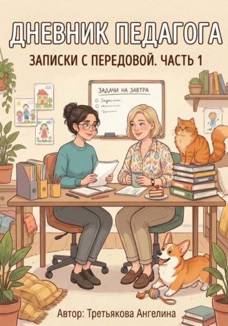 Обложка книги «Дневник педагога: записки с передовой. Часть 1»