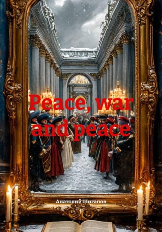 Обложка книги «Peace, war and peace»