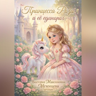 Обложка книги «Принцесса Роза и её единорог»