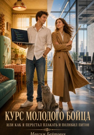 Обложка книги «Курс молодого бойца, или как я перестал плакать и полюбил питон»