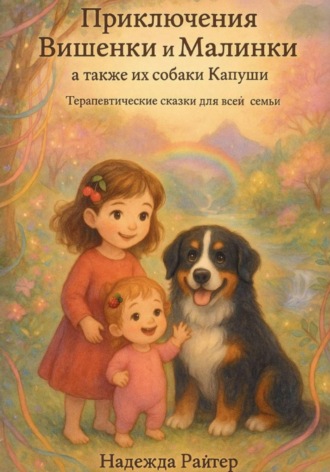Обложка книги «Приключения Вишенки и Малинки, а также их собаки Капуши!»