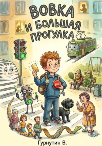 Обложка книги «Вовка и Большая прогулка»