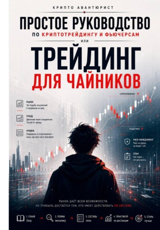 Обложка книги «Простое руководство по криптотрейдингу и фьючерсам, или Трейдинг для чайников»