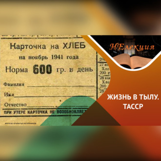 Обложка книги «ТЫЛ-ФРОНТУ»