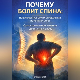 Обложка книги «Почему болит спина: пошаговый алгоритм определения источника боли. Самостоятельное лечение до визита к врачу»