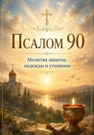 Обложка книги «Псалом 90 с молитвами о защите души и духовным наставлением»