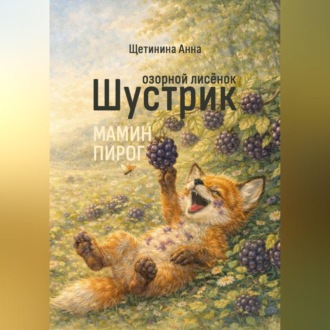 Обложка книги «Озорной лисёнок Шустрик. Мамин пирог»