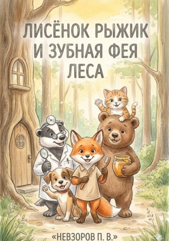 Обложка книги «Лисенок Рыжик и Зубная Фея леса»