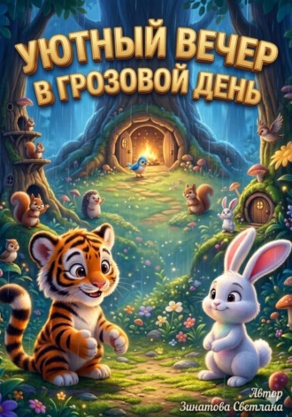 Обложка книги «Уютный вечер в грозовой день»