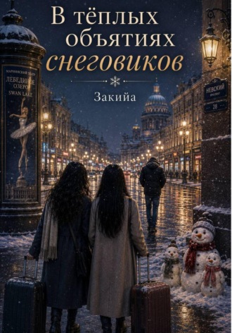 Обложка книги «В тёплых объятиях снеговиков»