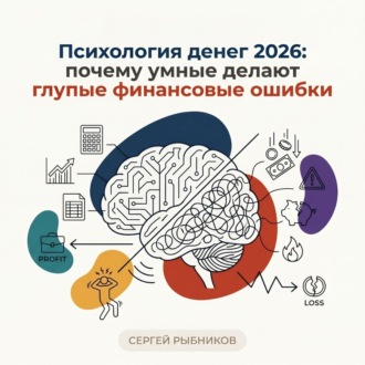 Обложка книги «Психология денег 2026: почему умные делают глупые финансовые ошибки»