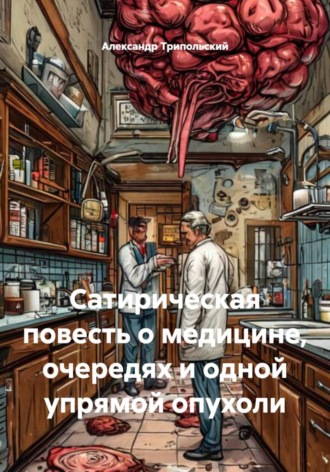 Обложка книги «Сатирическая повесть о медицине, очередях и одной упрямой опухоли»