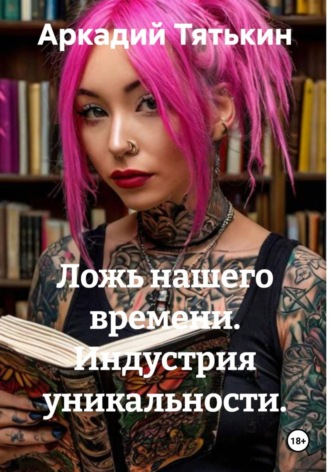 Обложка книги «Ложь нашего времени. Индустрия уникальности.»