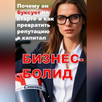 Обложка книги «БИЗНЕС-БОЛИД: Почему он буксует на старте и как превратить репутацию в капитал»