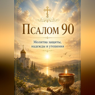 Обложка книги «Псалом 90 с молитвами о защите души и духовным наставлением»