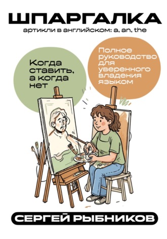Обложка книги «Артикли в английском: a, an, the — Когда ставить, а когда нет – полное руководство для уверенного владения языком. Шпаргалка»