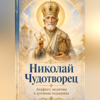 Обложка книги «Николай Чудотворец. Помощь в трудные дни. Акафист.»