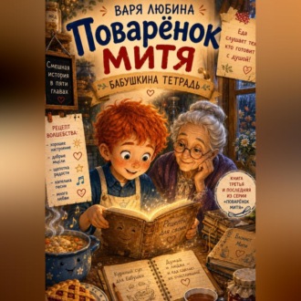 Обложка книги «Поварёнок Митя: Бабушкина тетрадь»