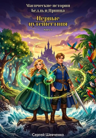 Обложка книги «Магические истории Белль и Принца. Первые путешествия»