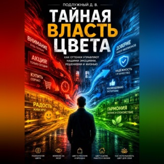 Обложка книги «Тайная власть цвета. Как оттенки управляют нашими эмоциями, решениями и жизнью»