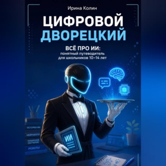 Обложка книги «Цифровой дворецкий. Всё про ИИ: понятный путеводитель для школьников 10–14 лет»