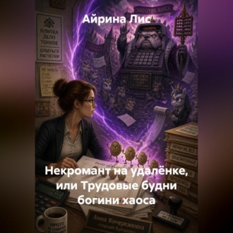 Обложка книги «Некромант на удалёнке, или Трудовые будни богини хаоса»