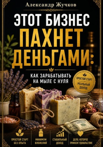 Обложка книги «Этот бизнес пахнет деньгами. Как зарабатывать на мыле с нуля»