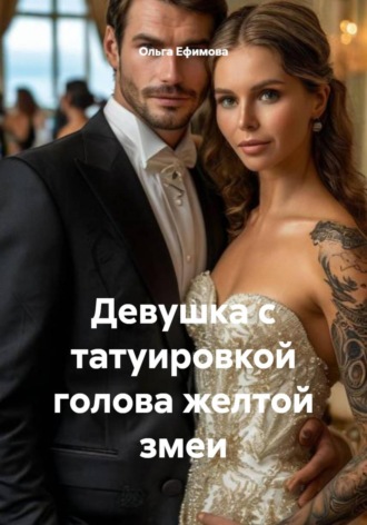 Обложка книги «Девушка с татуировкой голова желтой змеи»