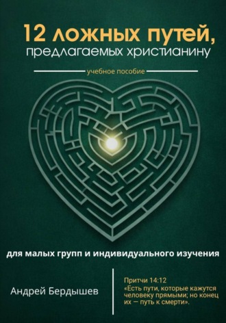 Обложка книги «12 ложных путей, предлагаемых христианину»