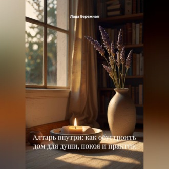 Обложка книги «Алтарь внутри: как обустроить дом для души, покоя и практик»