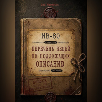 Обложка книги «Перечень вещей не подлежащих описанию»
