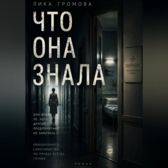 Обложка книги «Что она знала»