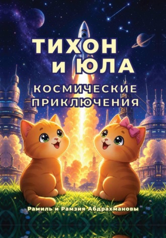 Обложка книги «Тихон и Юла: Космические приключения»