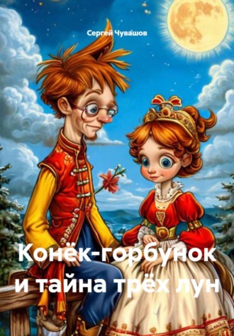 Обложка книги «Конёк-горбунок и тайна трёх лун»