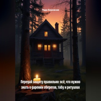 Обложка книги «Передай защиту правильно: всё, что нужно знать о дарении оберегов, табу и ритуалах»