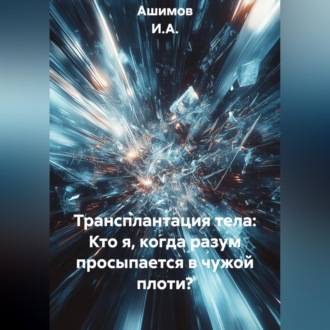 Обложка книги «Трансплантация тела: Кто я, когда разум просыпается в чужой плоти?»