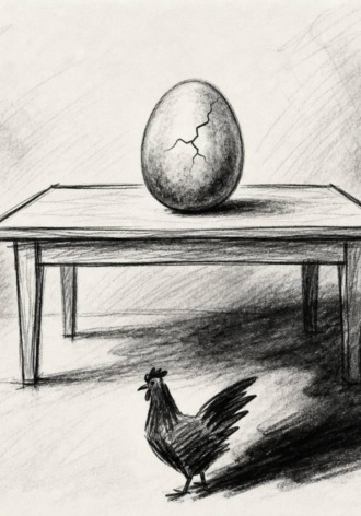 Обложка книги «Курочка Ряба. Сказка, которой не должно быть»