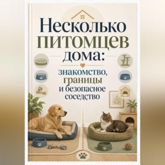 Обложка книги «Несколько питомцев дома: знакомство, границы и безопасное соседство»