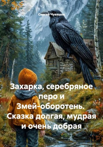 Обложка книги «Захарка, серебряное перо и Змей-оборотень. Сказка долгая, мудрая и очень добрая»
