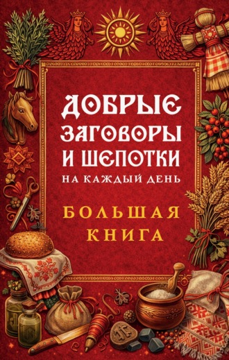 Обложка книги «Добрые заговоры и шепотки на каждый день. Большая книга»