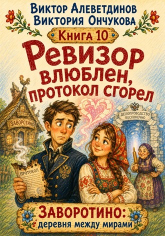 Обложка книги «Ревизор влюблен, протокол сгорел»