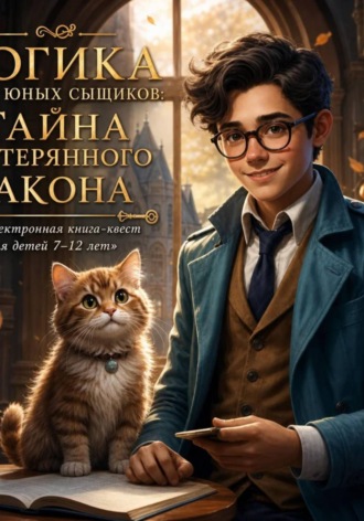 Обложка книги «Логика для юных сыщиков: Тайна потерянного закона»