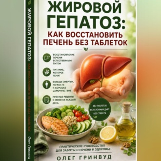 Обложка книги «Жировой гепатоз: как восстановить печень без таблеток»