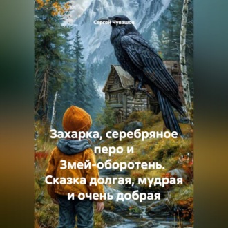 Обложка книги «Захарка, серебряное перо и Змей-оборотень. Сказка долгая, мудрая и очень добрая»